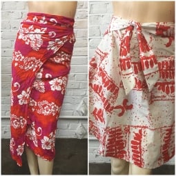 Hawaiian Dress, Skirt, Wrap by the bundle
